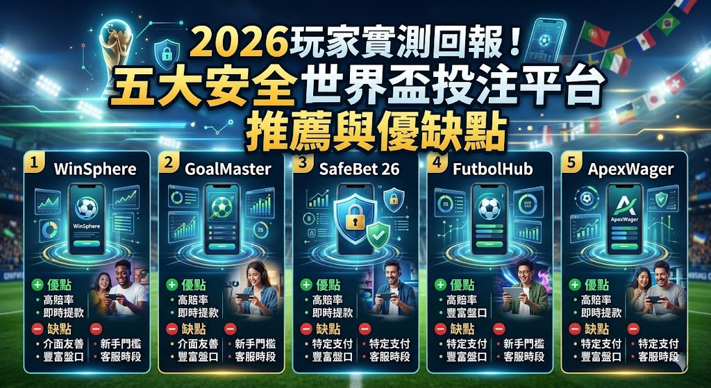 優質世界盃投注APP流暢度與功能實測